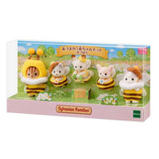 Honeybee Babies Set Latte Cat Squirrel Husky 2025 Sylvanian Families Calico Critters