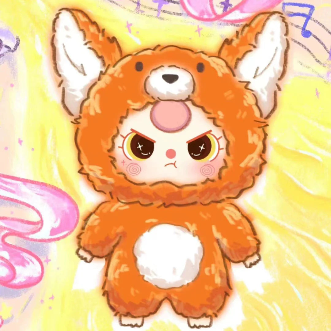Baby Three Animal Party V3 Series Plush Blind Box
