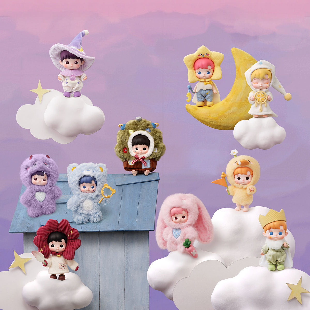 POPMART HACIPUPU Enchanted Realm Tales Series MINI Action Figure