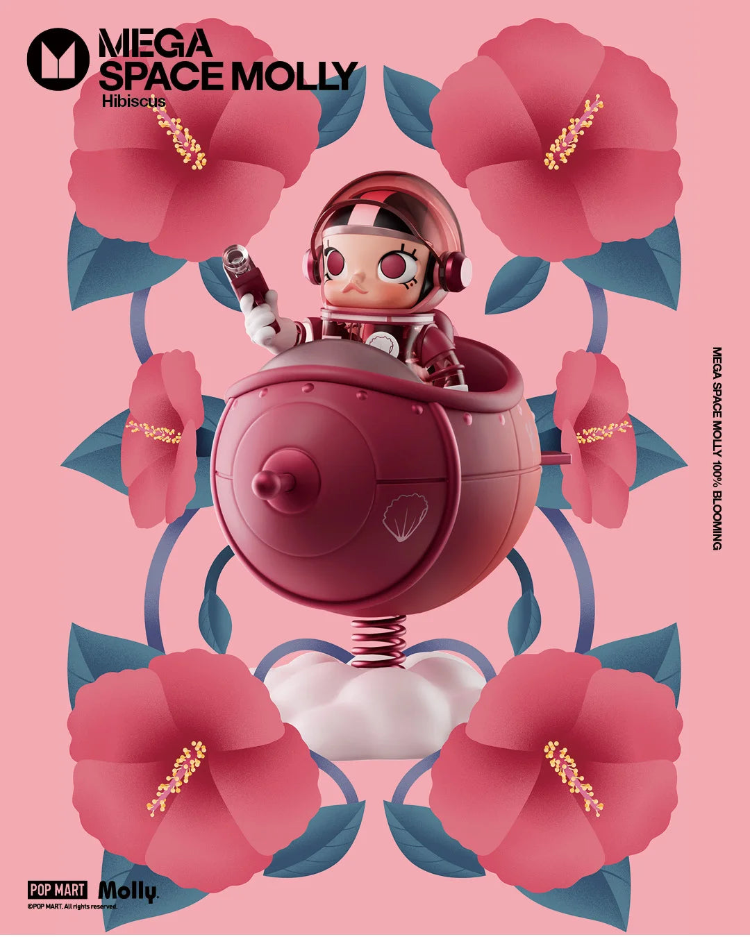 MEGA SPACE MOLLY BLOOMING SERIES 100%