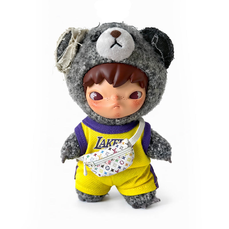 Hirono Outfit - Yellow Jersey with a basketball