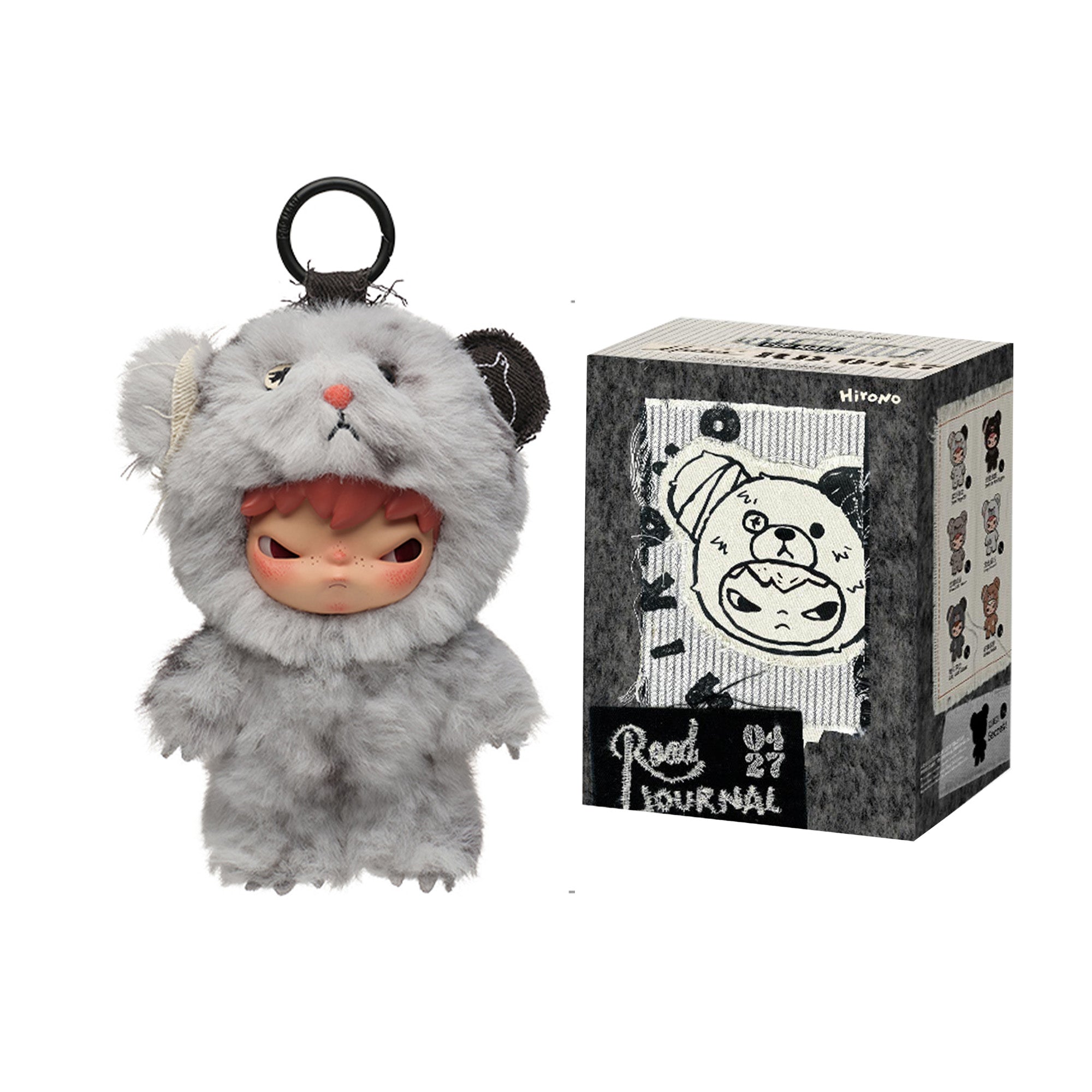 POPMART Hirono Road Journal Series-Plush Doll Pendant Blind Box