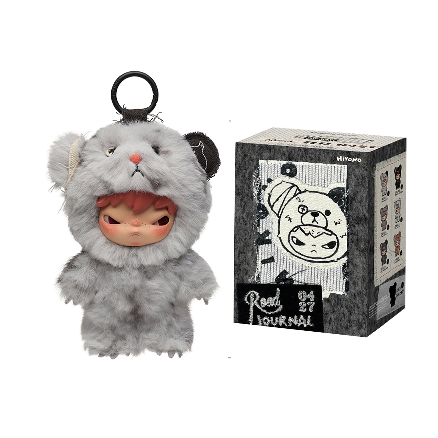 POPMART Hirono Road Journal Series-Plush Doll Pendant Blind Box