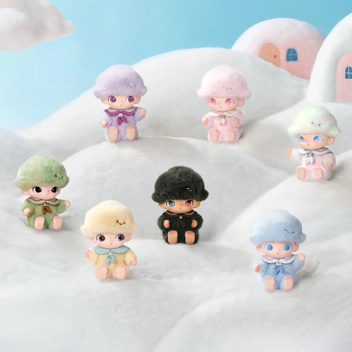ぬいぐるみ DIMOO Journal of NewLife DIMOO Journal of New Life Series – Vinyl Plush Pendant Blind Box
