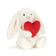 Jellycat Bashful Red Love Heart Bunny 18CM