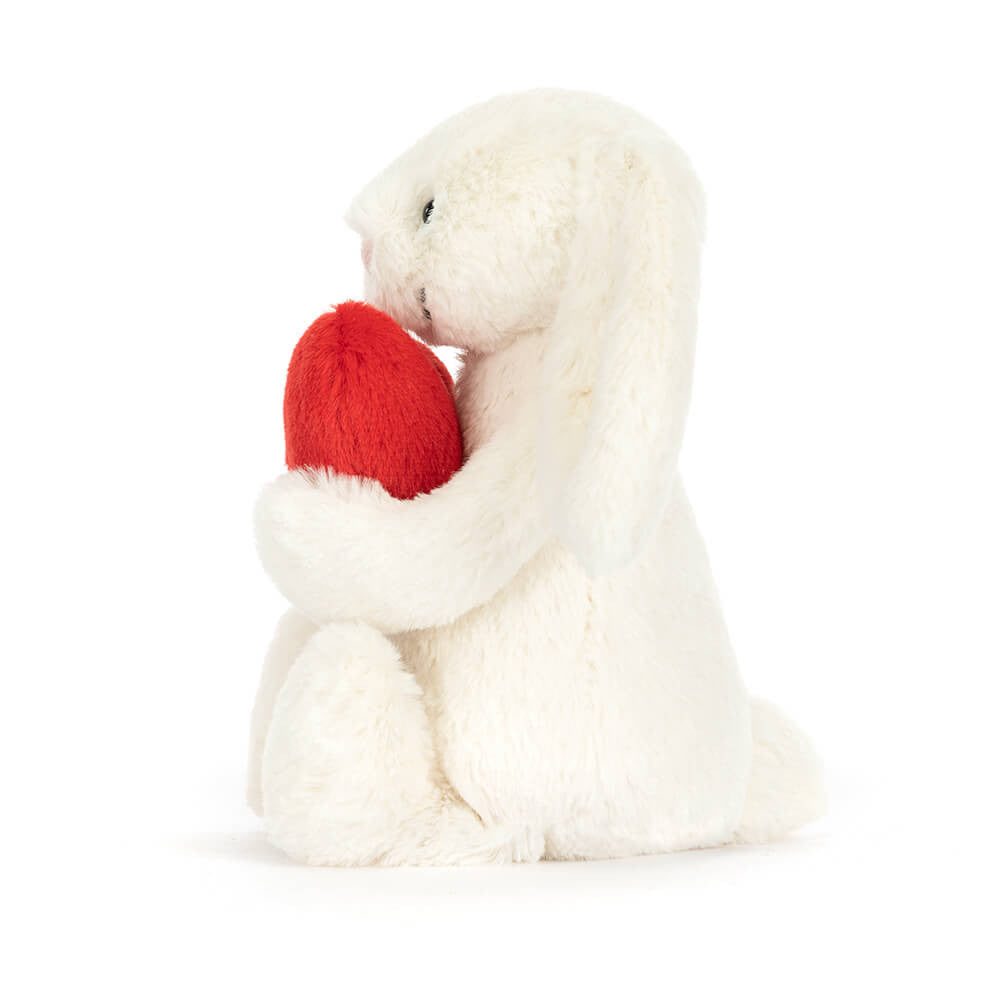 Jellycat Bashful Red Love Heart Bunny 18CM