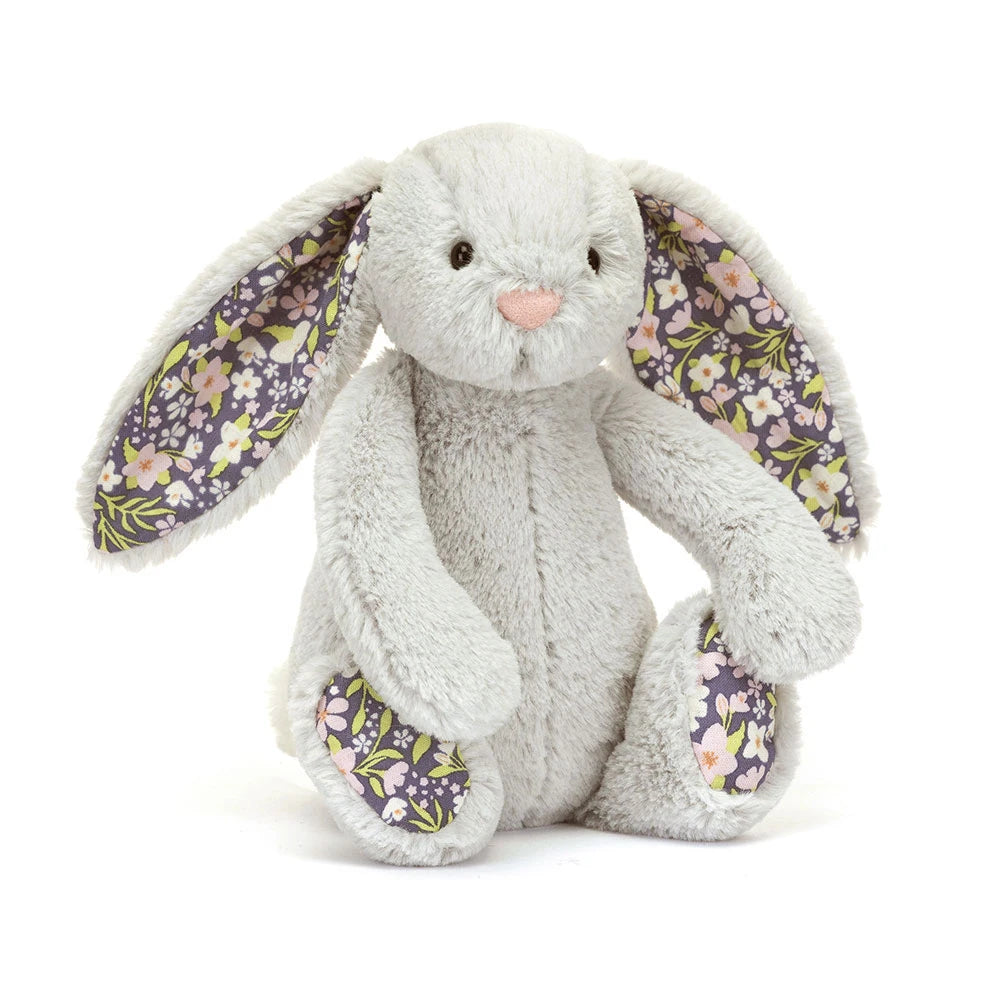 Jellycat Blossom Silver Bunny 'Bloom' 18cm