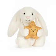 Jellycat Cream Bunny with Star Medium 31CM