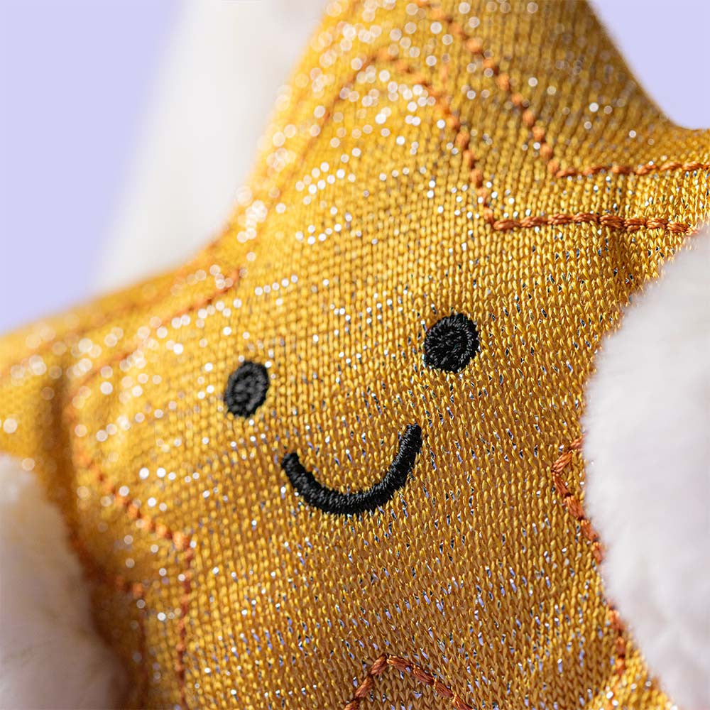 Jellycat Cream Bunny with Star Medium 31CM
