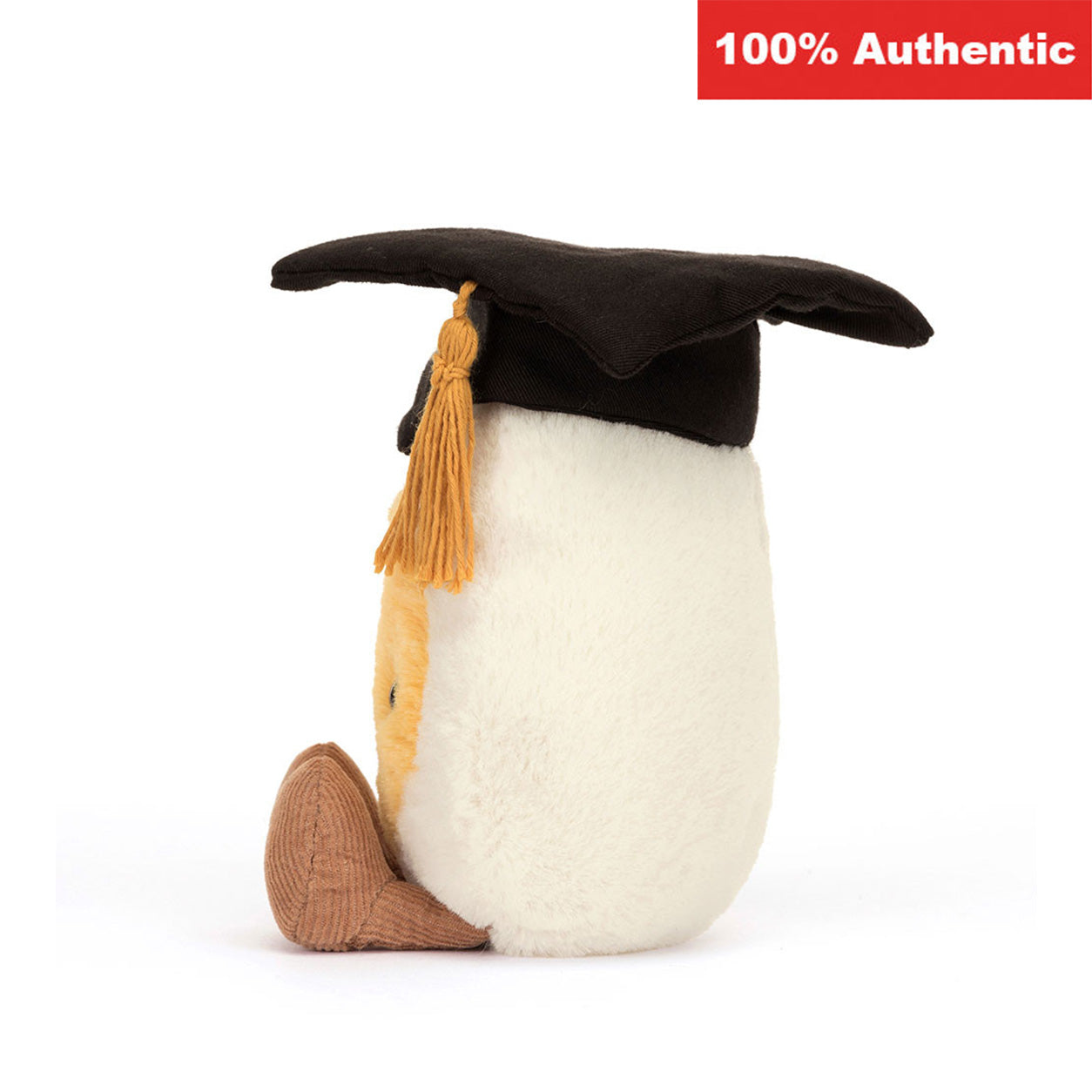 Jellycat Amuseables Boiled Egg Graduation Plush Toy 100% Authentic