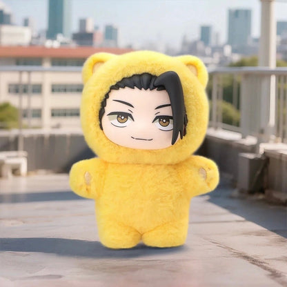 Jujutsu Kaisen Cat Ear Plush Keychains Blind Box