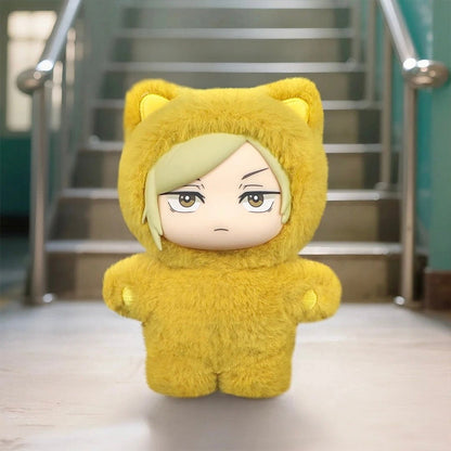 Jujutsu Kaisen Cat Ear Plush Keychains Blind Box