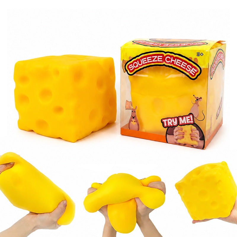Jumbo Cheese Squishy 11cm AU STOCK