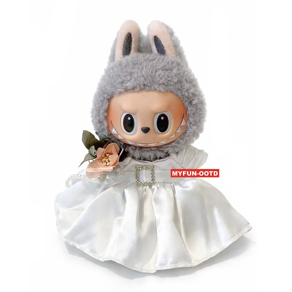 Labubu Outfit - Wedding Dress + Flower main image 0