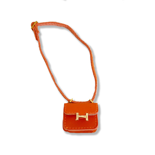 Labubu Outfit - Orange H Style Bag