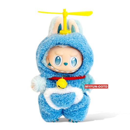 Labubu Fashion Outfit - Doraemon Set