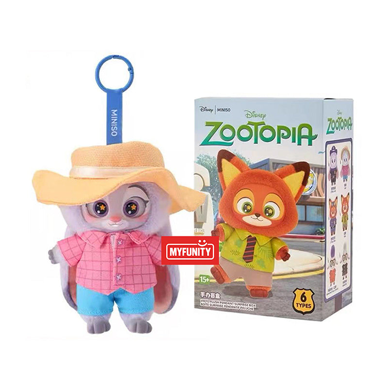 MINISO Zootopia Series Vinyl Plush Blind Box