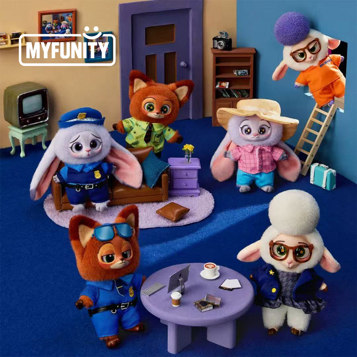 MINISO Zootopia Series Vinyl Plush Blind Box (Pre-order 1-2 weeks arrive)