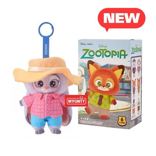 MINISO Zootopia Series Vinyl Plush Blind Box (Pre-order 1-2 weeks arrive)