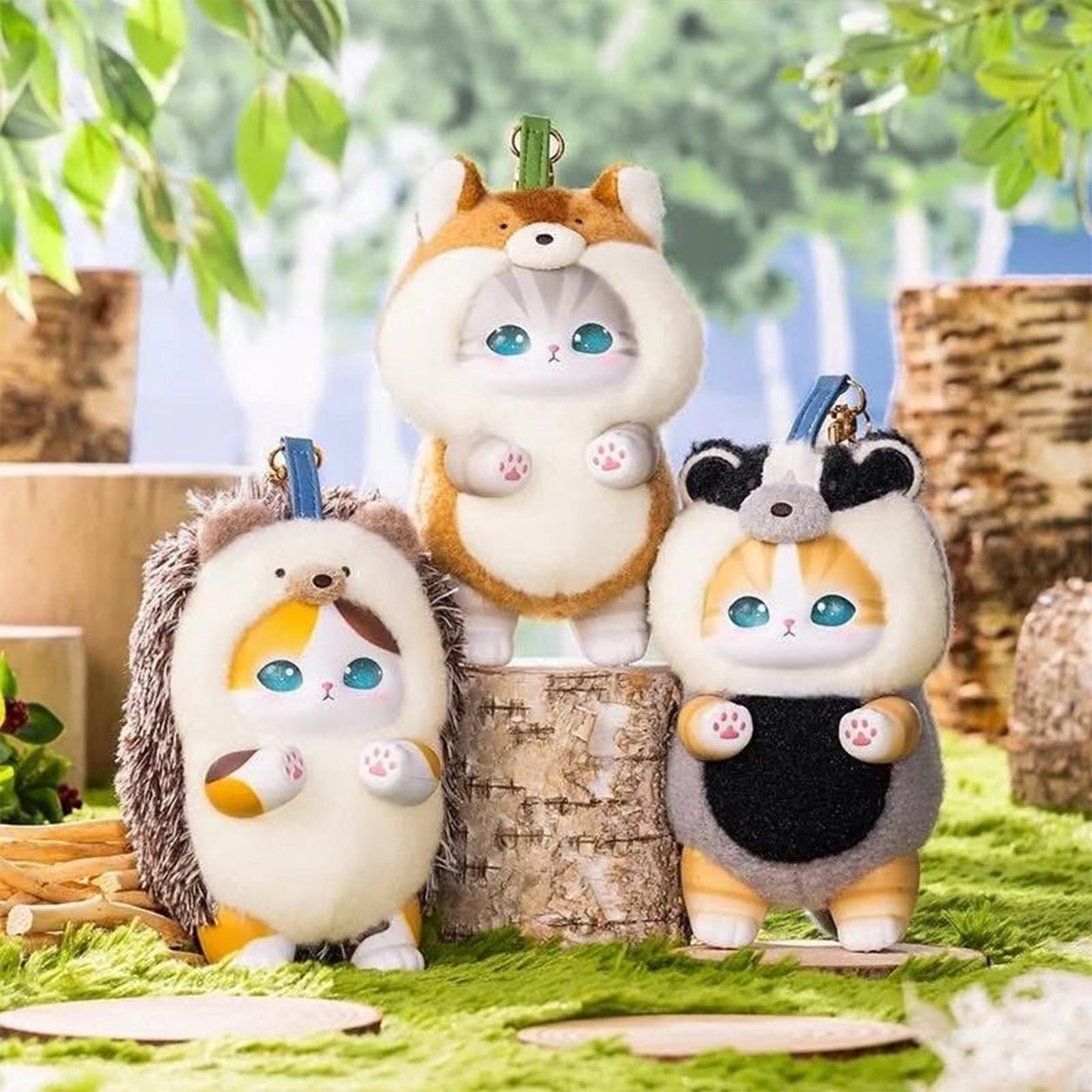 MOFUSAND Kiramekko Nordic Kittens Plush Mascot Blind Box