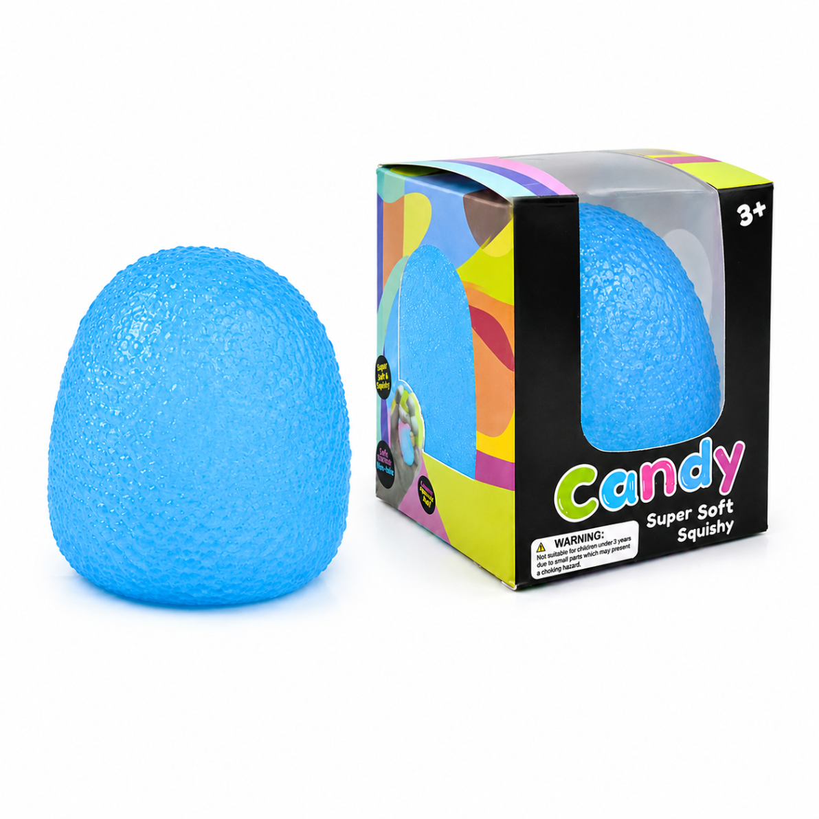 Pink Candy Squishy Stress Relief Sensory Toy | AU Stock