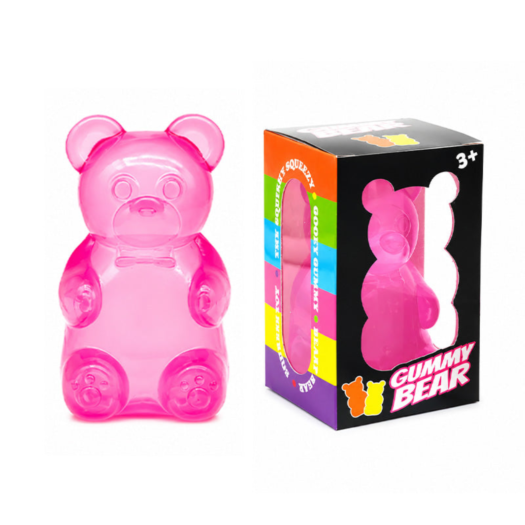 Blue Gummy Bear Squishy Toy | Sensory Stress Relief | AU Stock