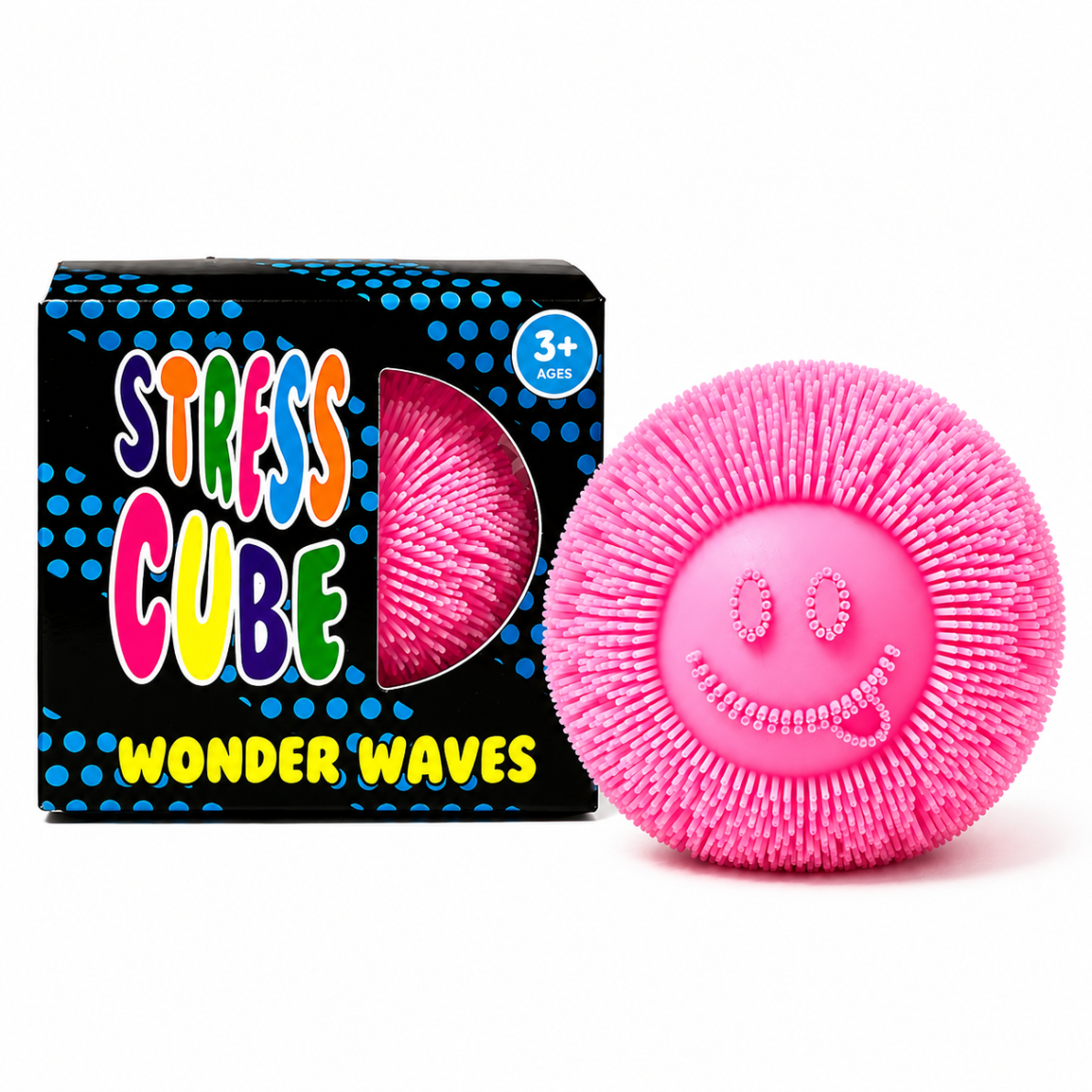 Smiley Puffer Ball Sensory Stress Ball | AU Stock