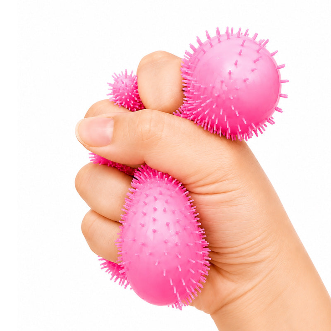 Smiley Puffer Ball Sensory Stress Ball | AU Stock