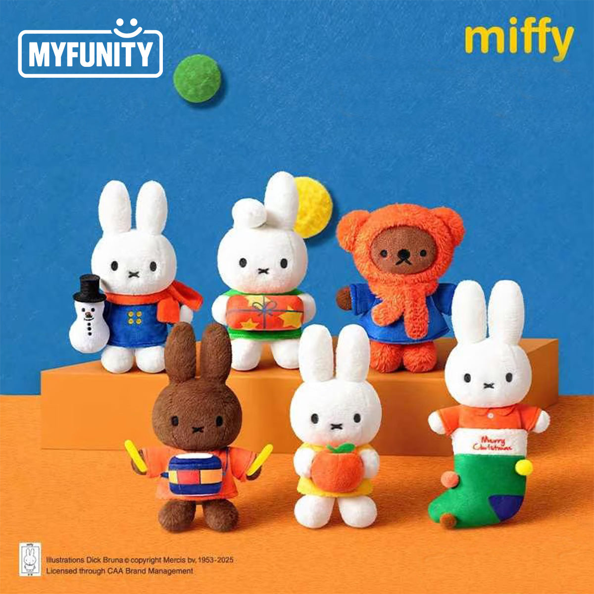 MarTUBE x Miffy Winter Series Plush Blind Box
