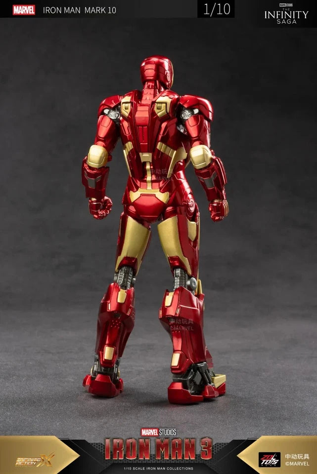 ZD Toys Marvel Avengers Advanced Suit 1/10 Iron Man MK10 Action Figure
