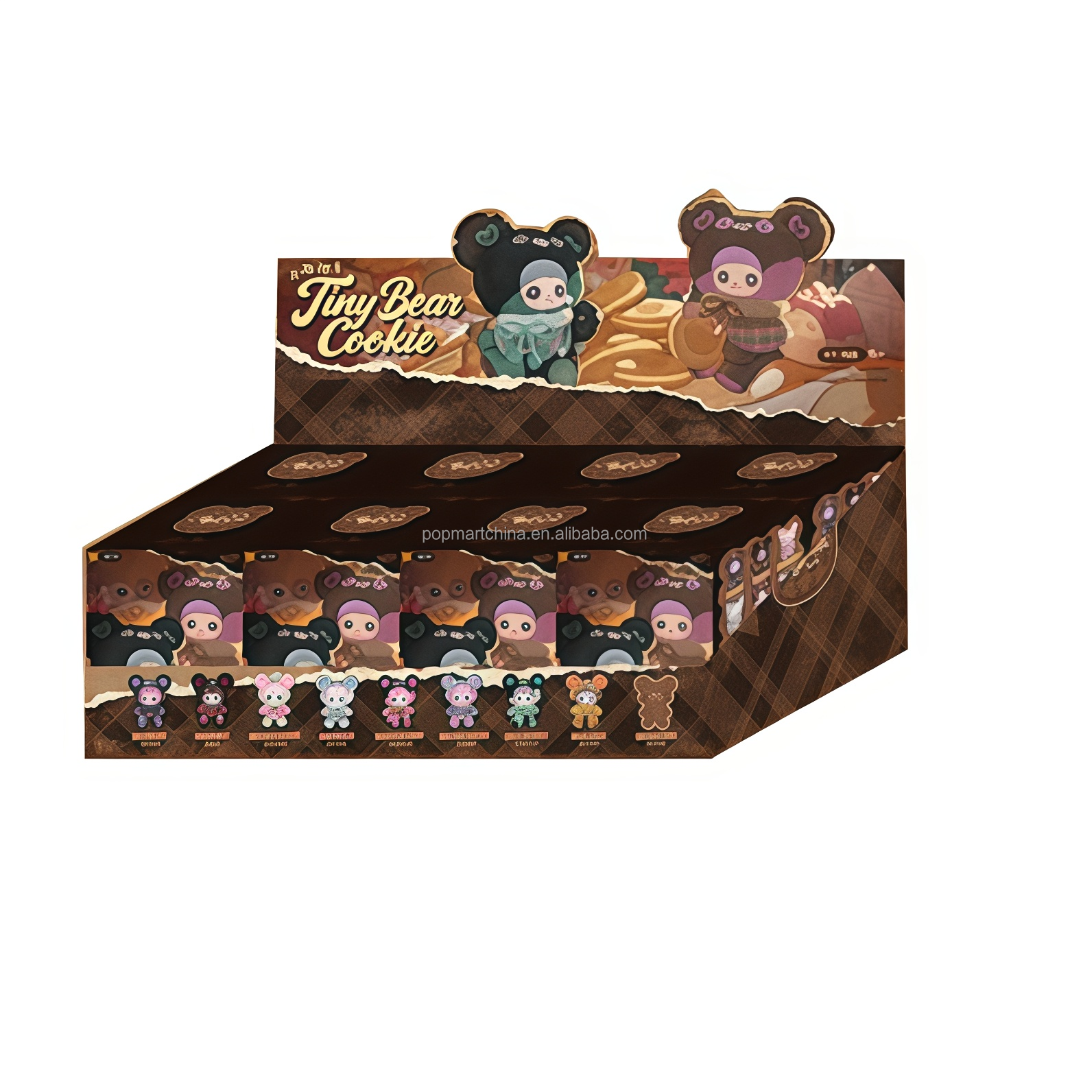 MayMei Tiny Bear Cookie Plush Series Blind Box