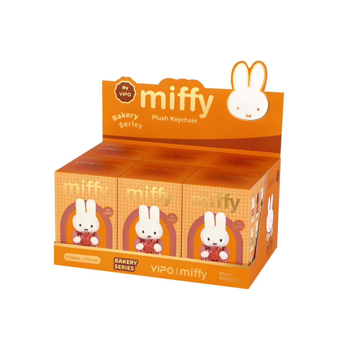 Miffy Bakery Series Plush Keychains Blind Box