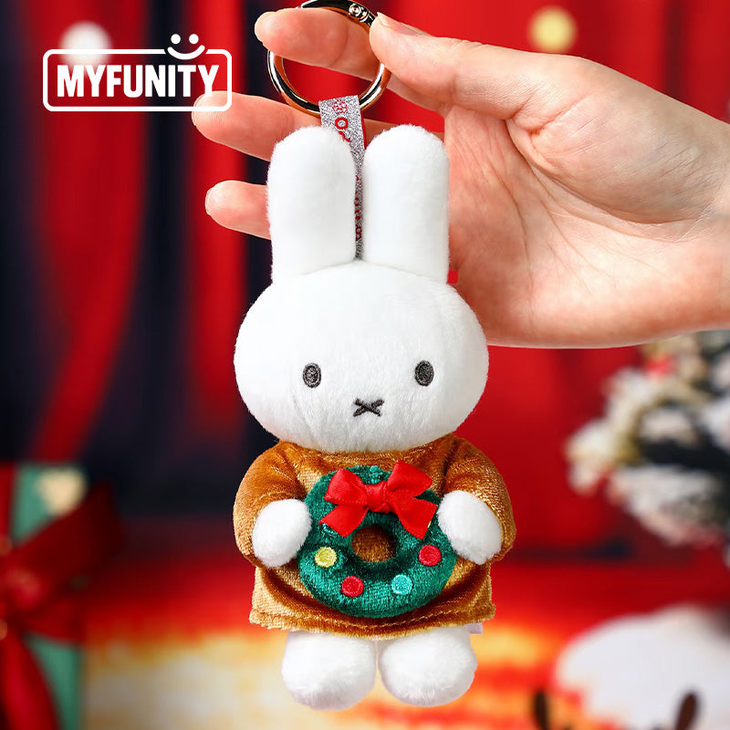 Miffy Christmas Series Plush Keychains Blind Box