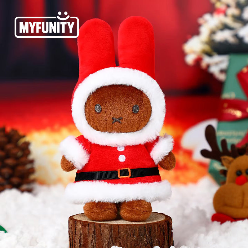 Miffy Christmas Series Plush Keychains Blind Box