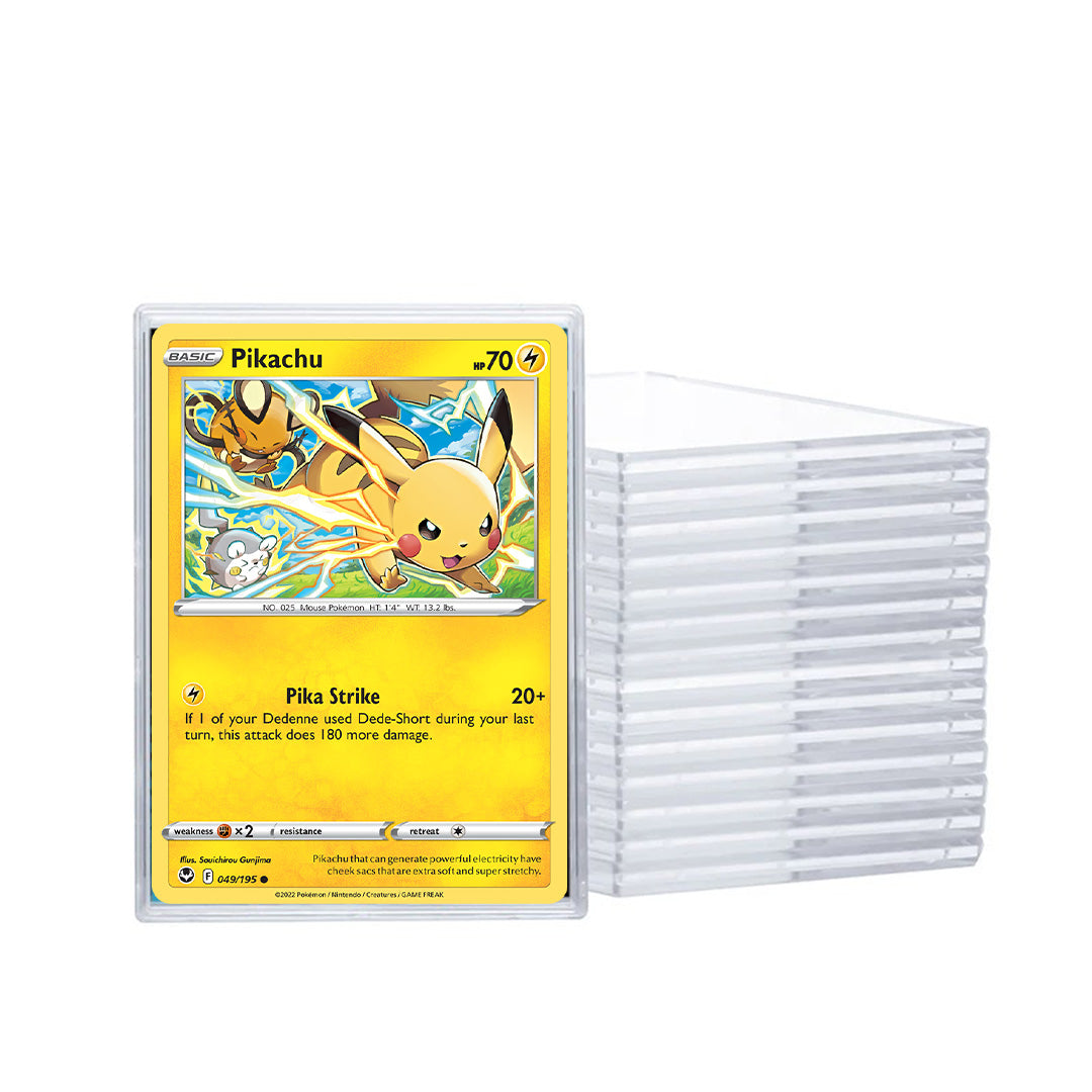 (10 PCS) Ultra Pro Mini Snap Card Holder / Pokemon  / Yu-Gi-Oh! TCG /Sports cards