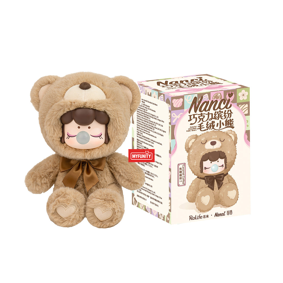 Rolife Nanci Colorful Chocolate Cutie Bears Plush Blind Box