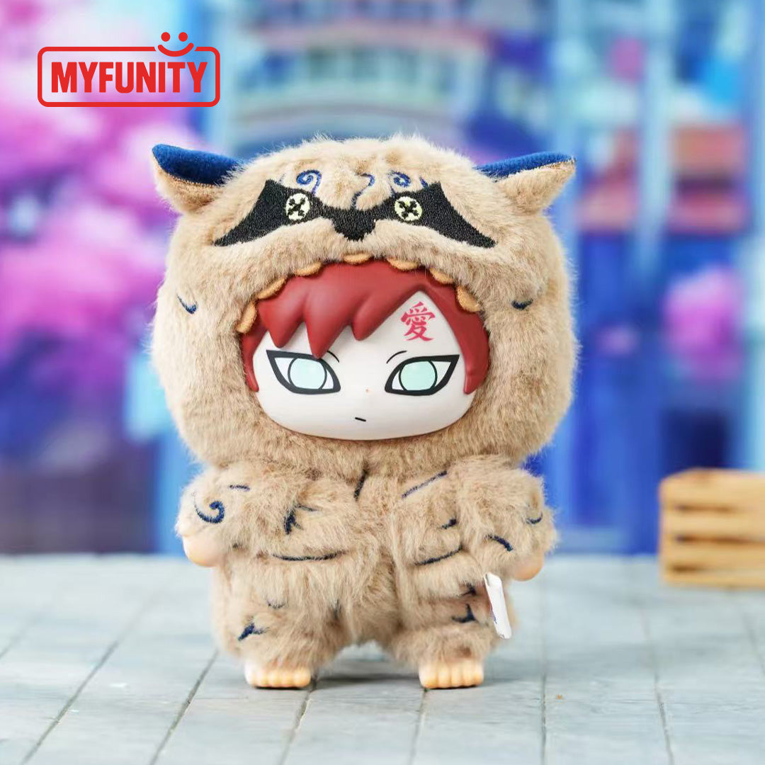 Naruto Beast Party Plush Keychains Blind Box