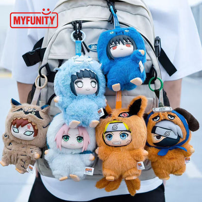 Naruto Beast Party Plush Keychains Blind Box