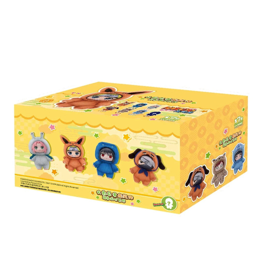 Naruto Beast Party Plush Keychains Blind Box