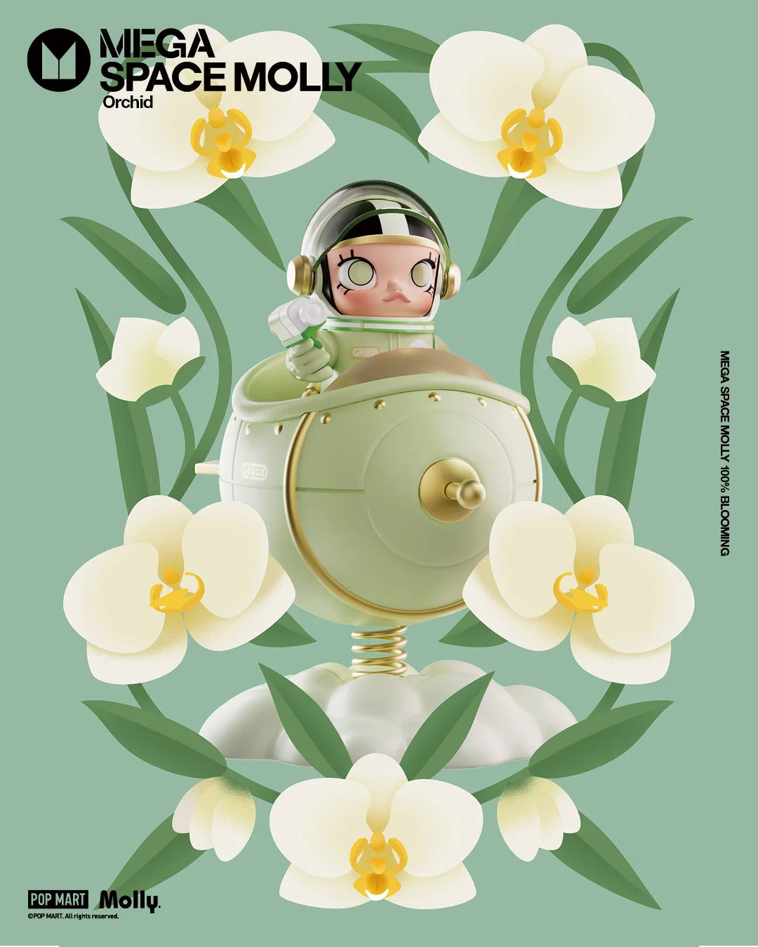 MEGA SPACE MOLLY BLOOMING SERIES 100%