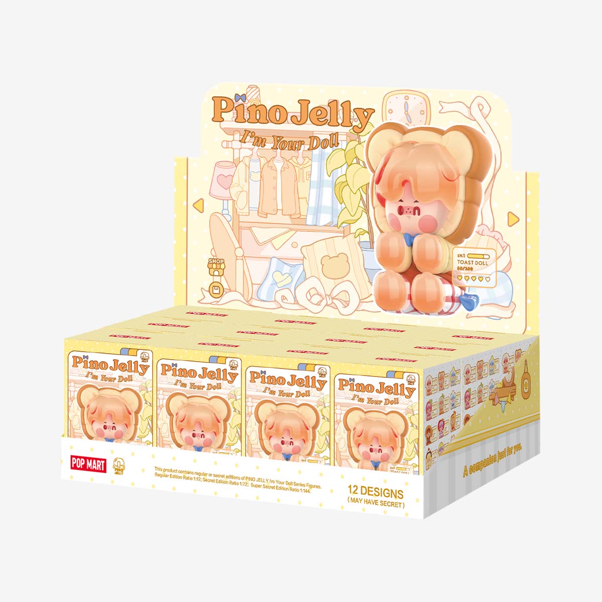 POPMART PINO JELLY I'm Your Doll Series Figures
