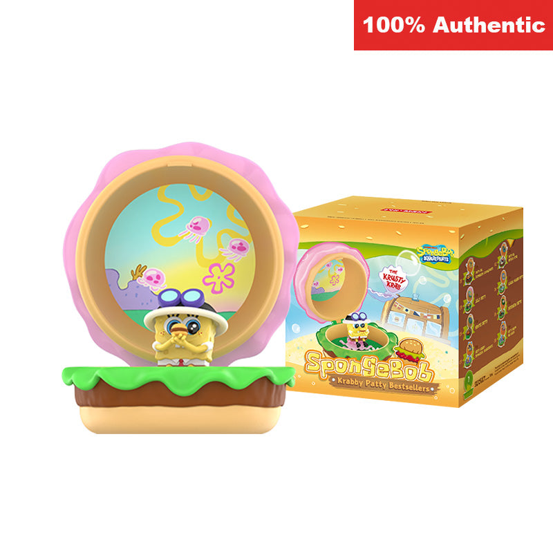 POPMART SpongeBob: Krabby Patty Bestsellers Series Figures