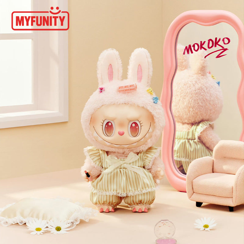 POPMART Mokoko Wake Up Mokoko Series Vinyl Face Plush Gift Set