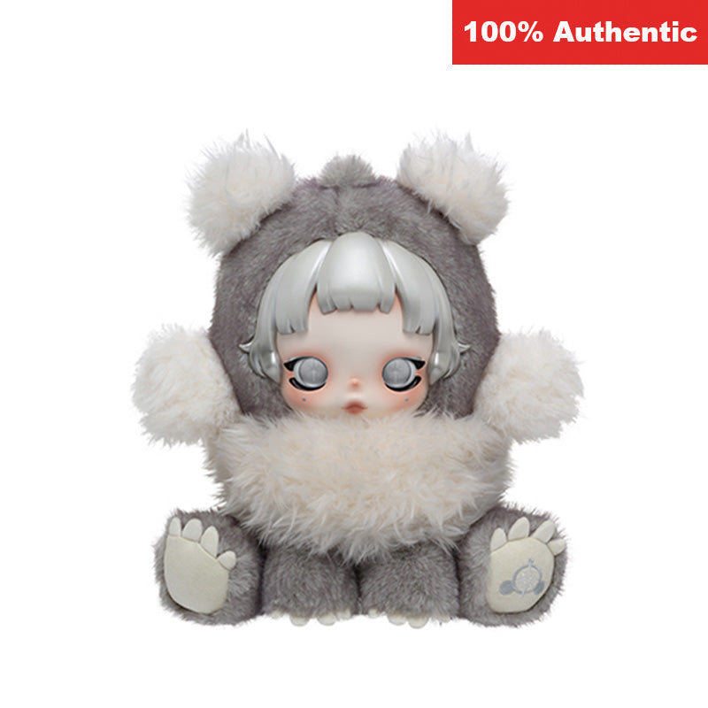 POPMART θ SKULLPANDA Punk Panda Plush Doll
