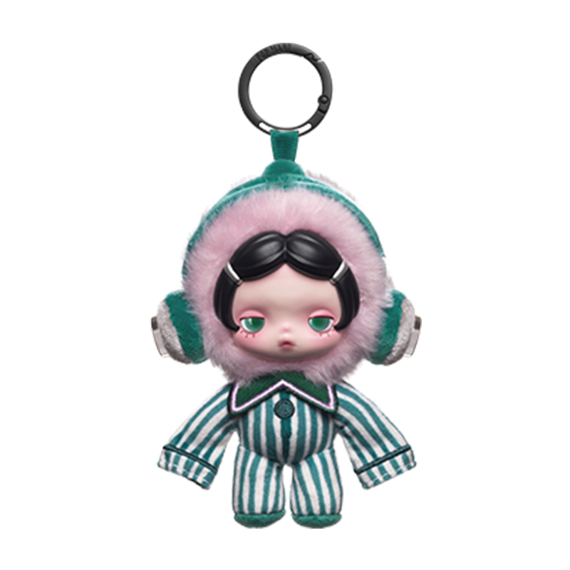 POPMART θ SKULLPANDA Off Mode Series Plush Doll Pendant