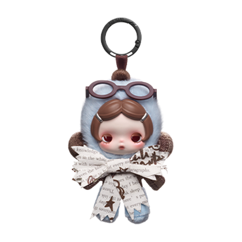 POPMART θ SKULLPANDA Off Mode Series Plush Doll Pendant