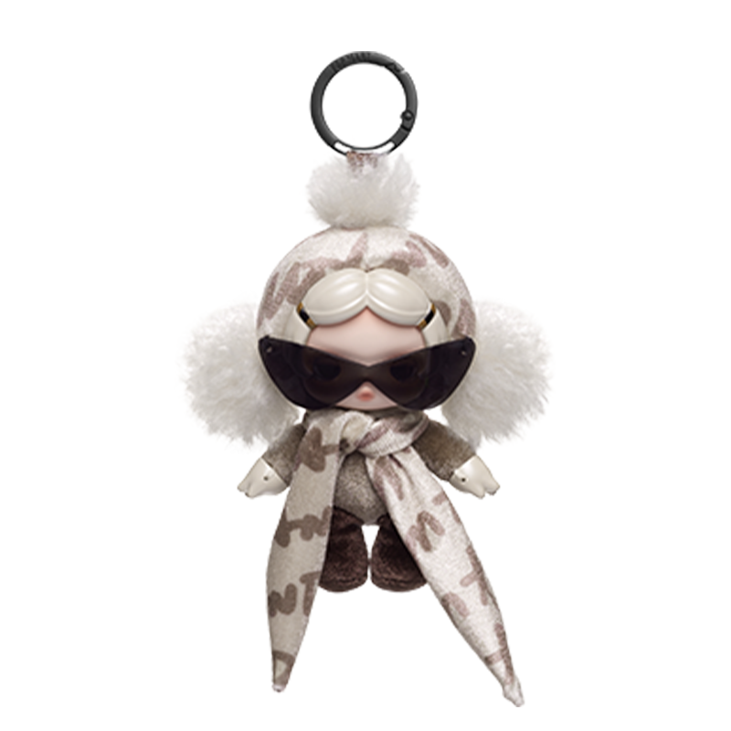 POPMART θ SKULLPANDA Off Mode Series Plush Doll Pendant