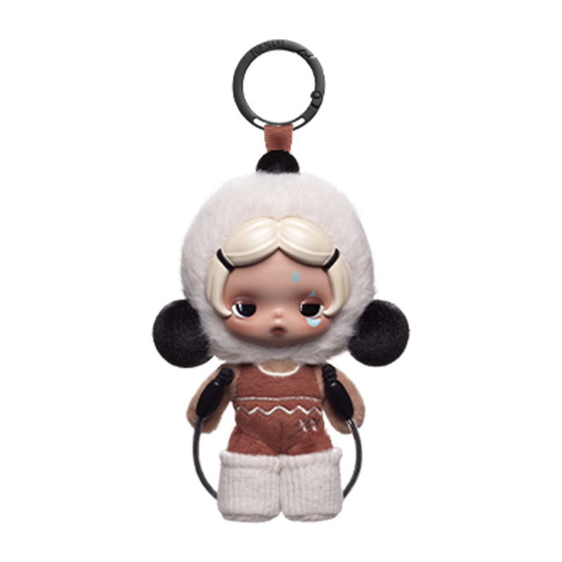 POPMART θ SKULLPANDA Off Mode Series Plush Doll Pendant