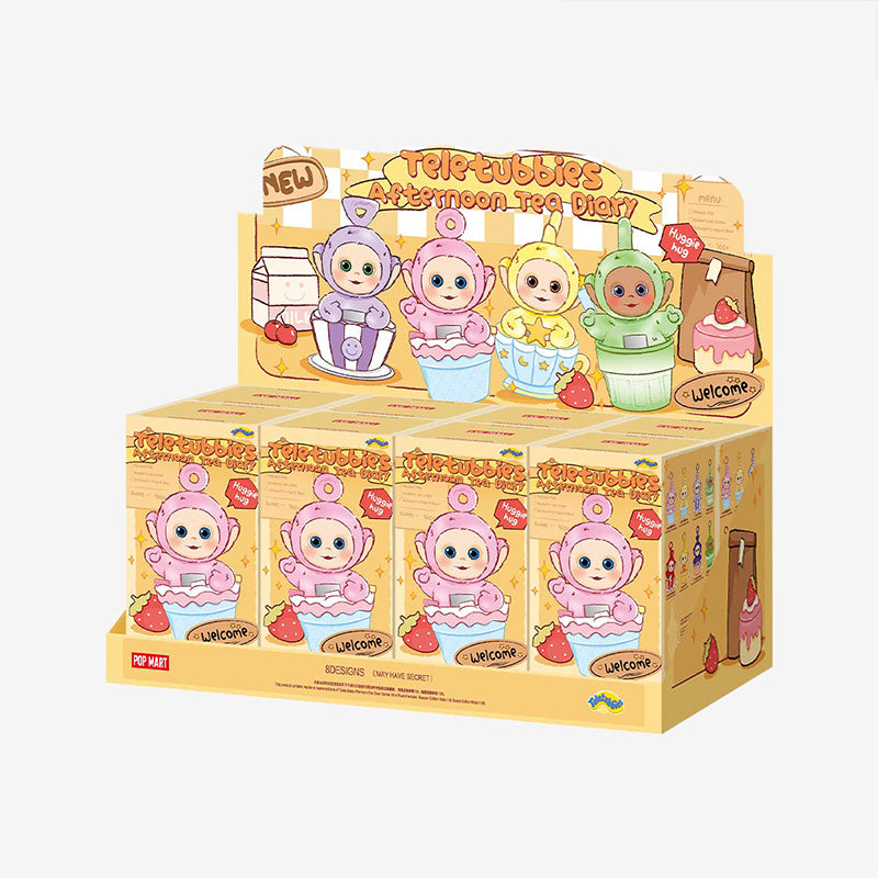 テレタビーズ popmart POPMART Teletubbies Afternoon Tea Diary Series Vinyl Plush Pendant
