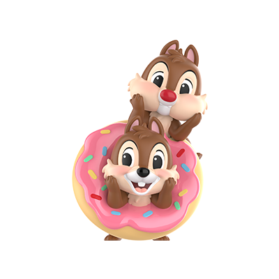 Disney Chip 'N' Dale Fun-loving Brothers Series Figures (Pre-order 1-2 weeks arrive)